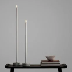 Taper Candles Led kronelys 2,3x55 cm 1 stk nordic white