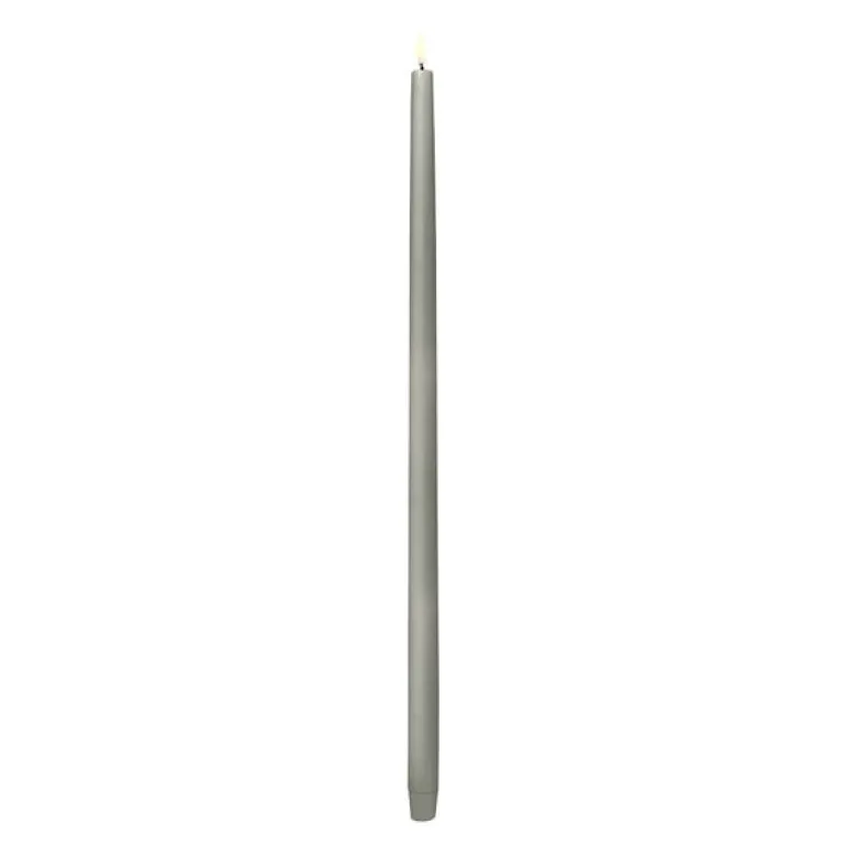 Taper Candles Led kronelys 2,3x55 cm 1 stk sandstone