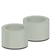 Taper Candles lysestake 3,2x2,3 cm 2 stk støvgrønn