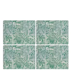 Tapestry bordbrikker 40x30 cm 4 stk sage