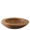 Teak skål 25 cm