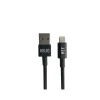 Tech kabel lightning 1m svart