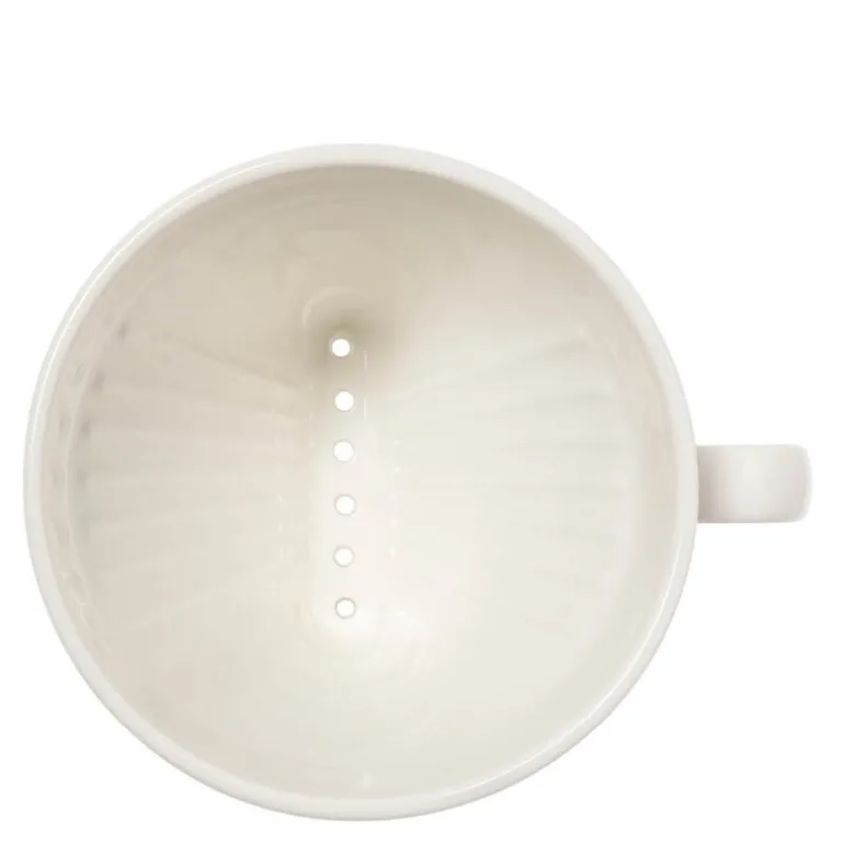 Teema kaffefilter keramisk hvit