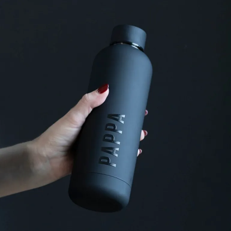 Termoflaske pappa 50 cl svart