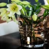 The bucket lykt/vase 20 cm brun
