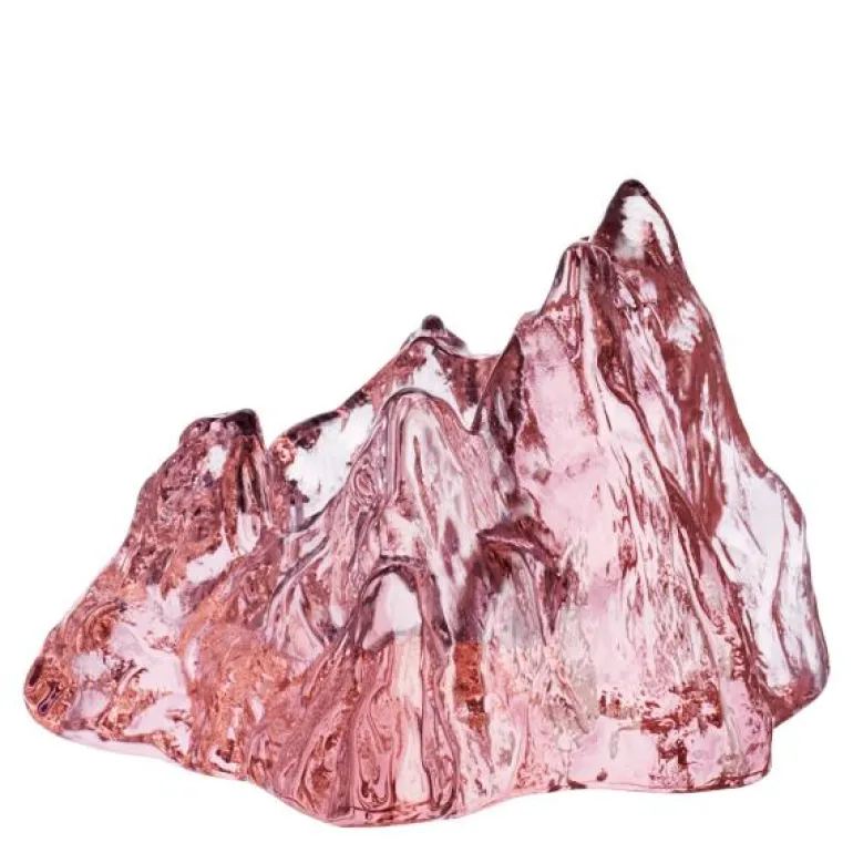 The Rock lyslykt 9,1 cm rosa