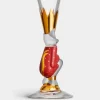 The sparkling devil champagneglass 19cl rød