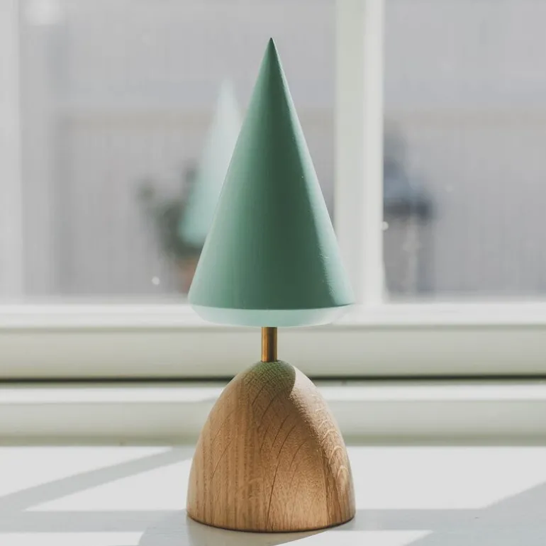 Thor medium juletre trefigur 17 cm turkis