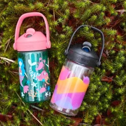 Thrive Flip Straw Kids drikkeflaske 0,4L mermaid friends