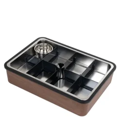 Tilbehørssett til matboks 2-8 rom Walnut