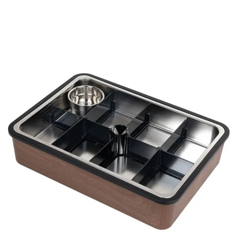 Tilbehørssett til matboks 2-8 rom Walnut