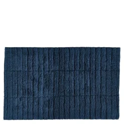 Tiles badematte 80x50 cm dark blue