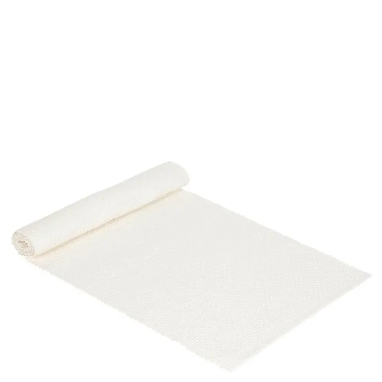 Tim bordløper 35x90 cm offwhite