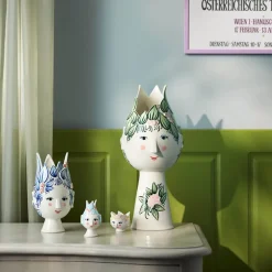 Titania vase 50 cm grønn