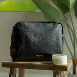 Toalettmappe pappas 24x20x10 cm svart