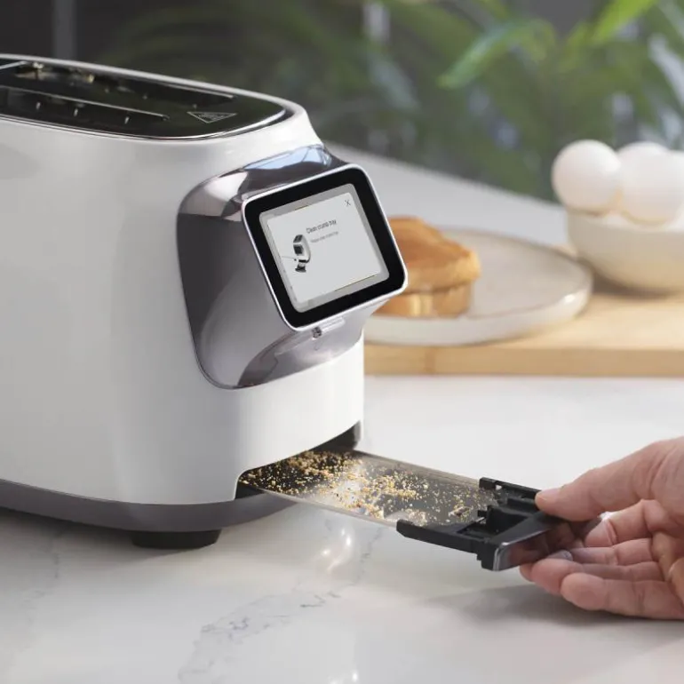 Toasty One digital brødrister 2 skiver hvit