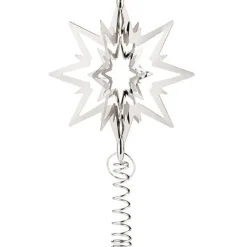 Top Star toppstjerne medium 21 cm sølv