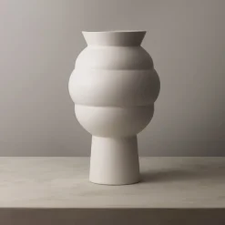 Tortus Archie No.4 vase 37 cm hvit