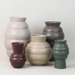 Tortus Archie vase No5 41,5 cm light grey