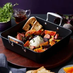 Toughened Non-Stick ovnspanne kvadrat 26 cm