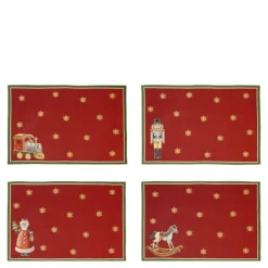 Toy's Delight bordbrikke 4 stk 48x32 cm multi