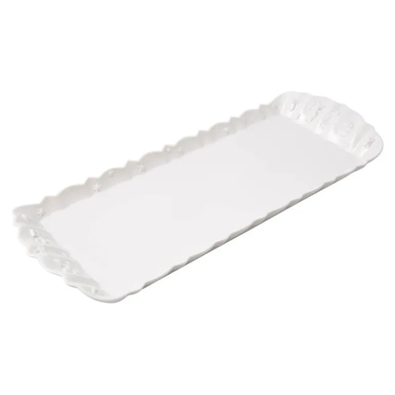 Toy's Delight Royal Classic sandwichtallerken 40x16 cm hvit