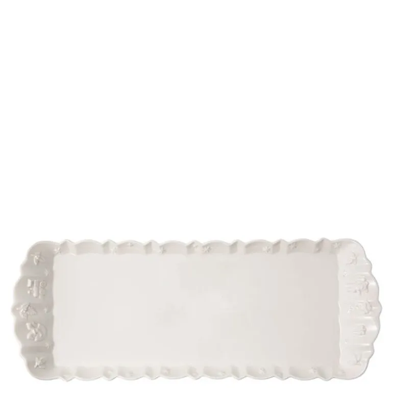 Toy's Delight Royal Classic sandwichtallerken 40x16 cm hvit