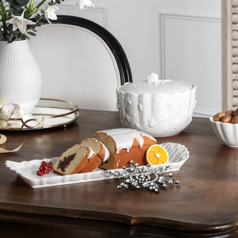 Toy's Delight Royal Classic sandwichtallerken 40x16 cm hvit