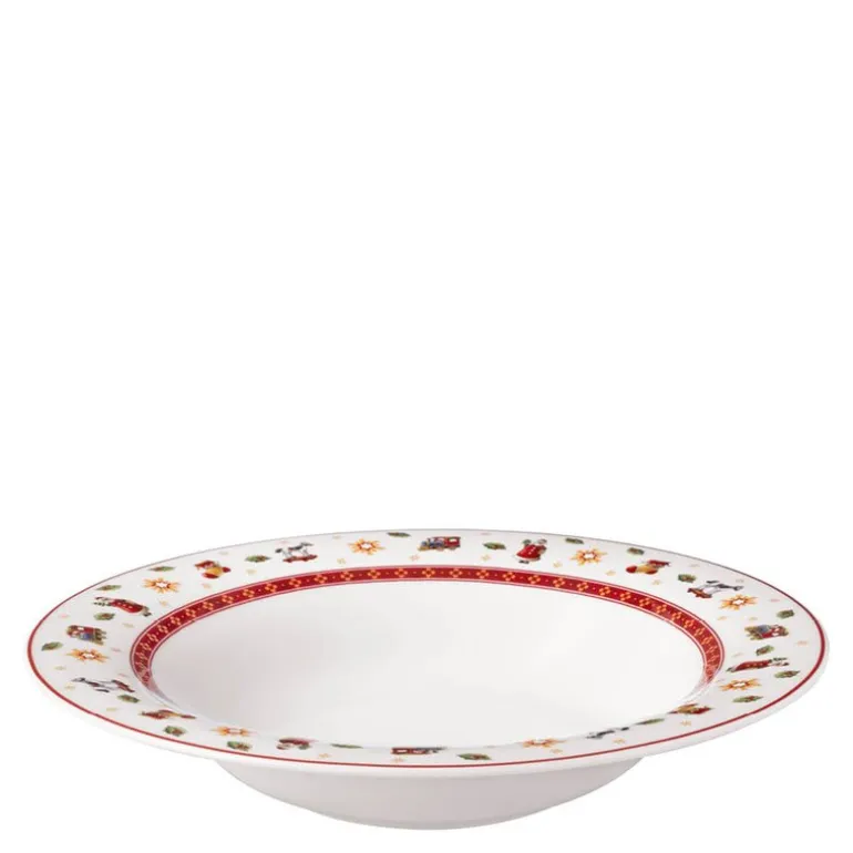 Toy's Delight Special dyp tallerken 23 cm hvit
