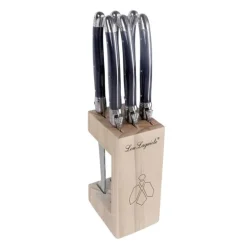 Tradition biffkniver i treblokk 6 stk multi
