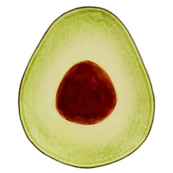 Tropical Fruits tallerken 25 cm avokado
