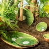 Tropical Fruits tallerken 22 cm kiwi grønn