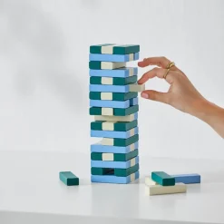 Tumbling Towers lekesett grønn/blå