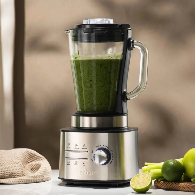 Ultimate blender 1500W 1,5L børstet/klar
