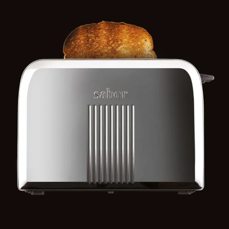 Ultimate dobbel brødrister 230V/1000W stål/blank
