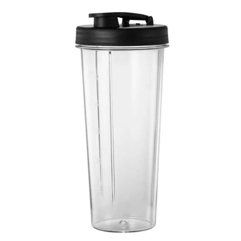Ultimate drikkeflaske til sportsblender 0,6L klar/svart