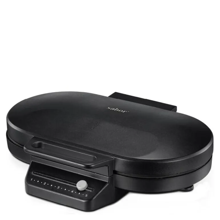 Ultimate vaffeljern dobbel 1200W svart
