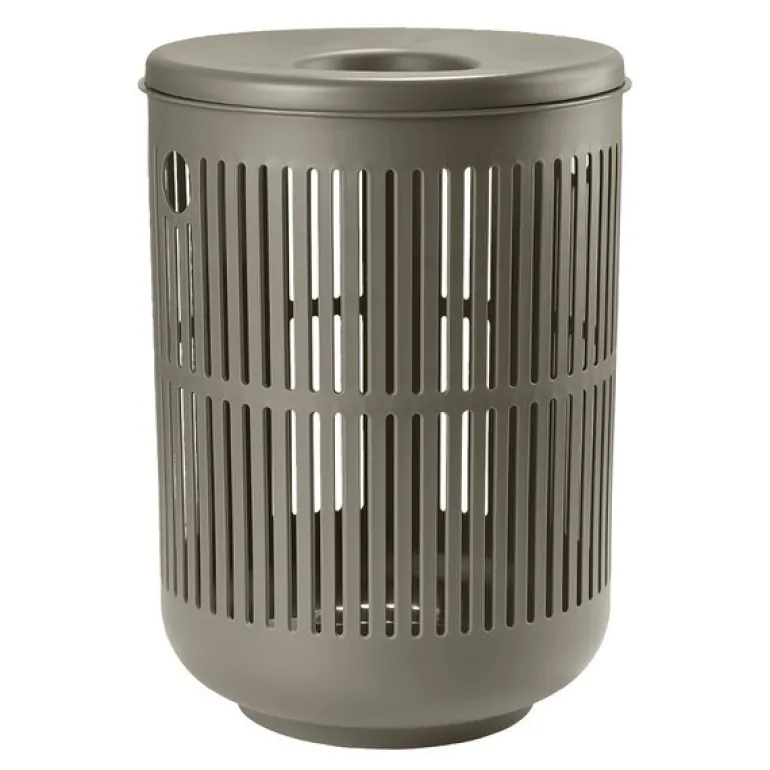 Ume skittentøykurv 54 cm taupe