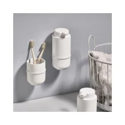 Ume tannbørsteholder hvit