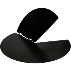 Underlagsplate 100 cm svart