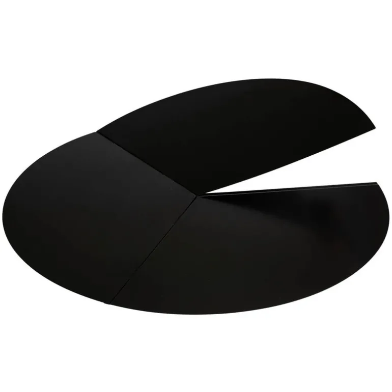 Underlagsplate 100 cm svart