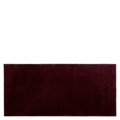 Unicolor gulvmatte 200x90 cm bordeaux