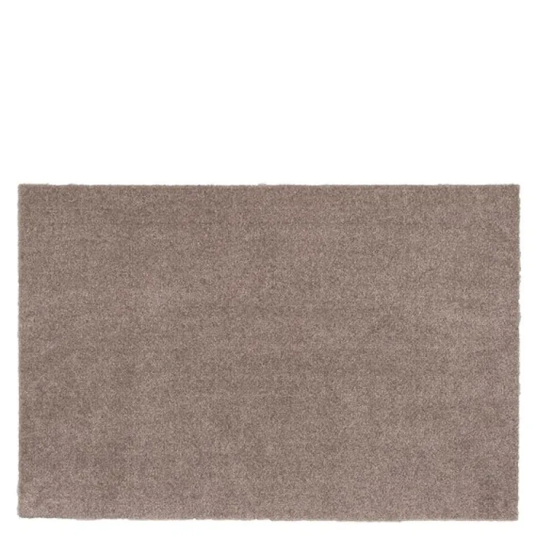 Unicolor gulvmatte 90x60 cm sand/beige