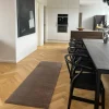 Unicolor gulvmatte 200x90 cm sand/beige