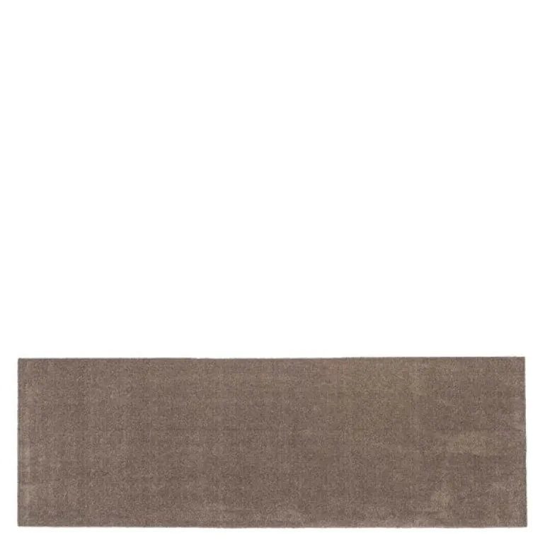 Unicolor gulvmatte 200x90 cm sand/beige