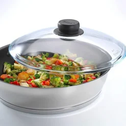 Universal glasslokk m/knott 24 cm