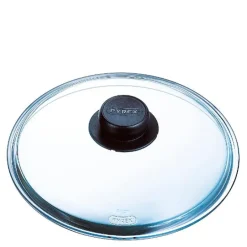 Universal glasslokk m/knott 24 cm