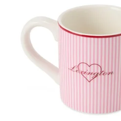 Valentine's krus 42 cl rosa/hvit/rød