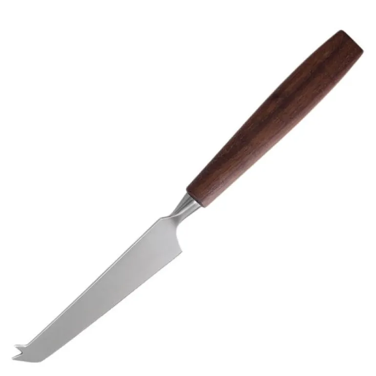 Valnøtt ostekniv 23 cm stål/valnøtt
