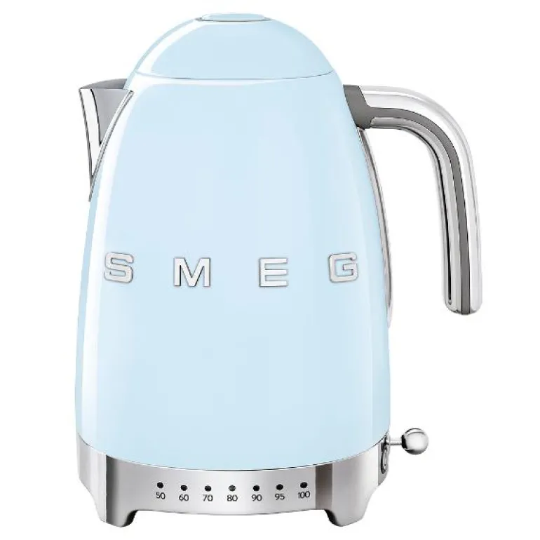 Vannkoker med termostat KLF04 1,7L pastel blå